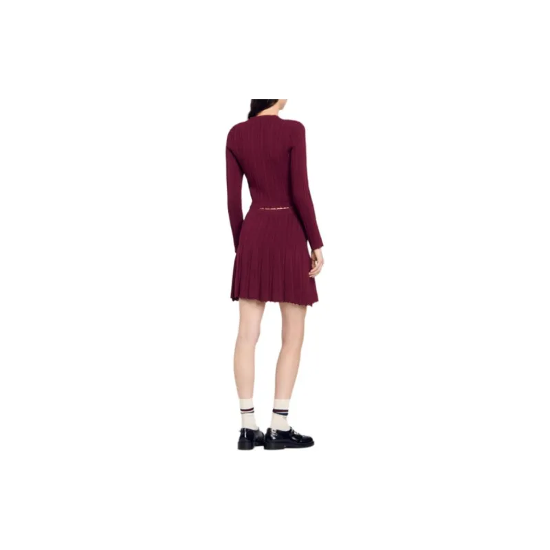 Sandro Twisted knit Cardigan-3
