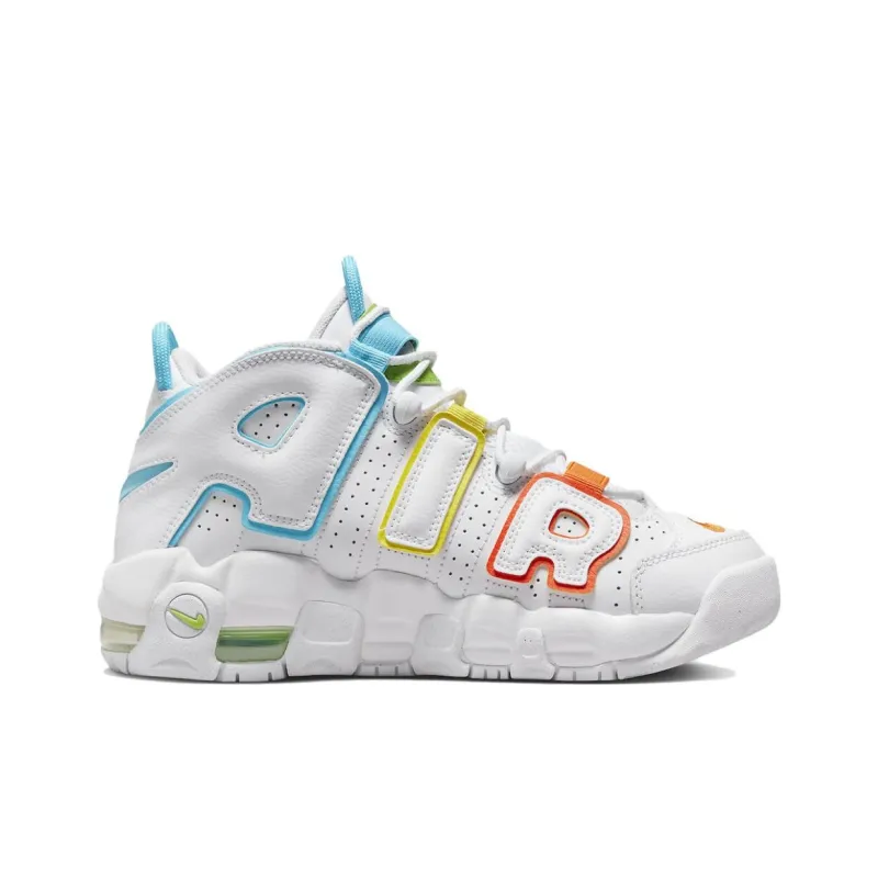 Nike Air More Uptempo White Multi-Color GS-1