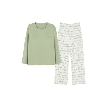 PBENO PD Pajama Set Women's Green Lime