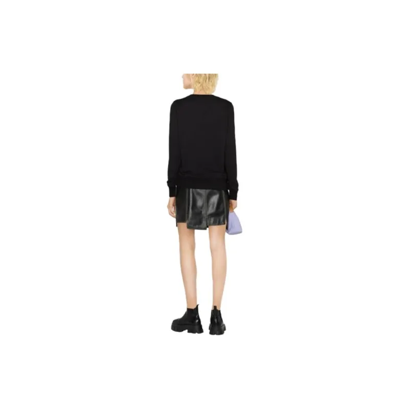 VERSACE JEANS COUTURE Sweatshirts Women's Black-2