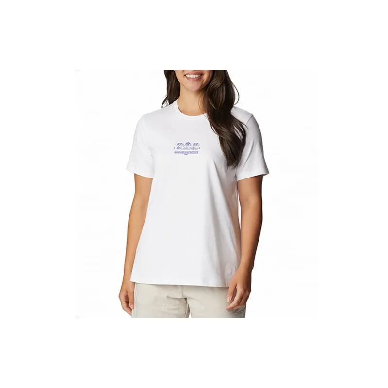 Columbia T Shirts Women's White-2