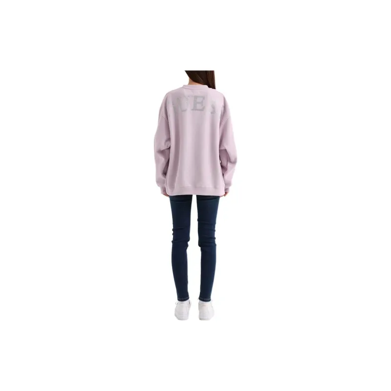 GUESS Sweatshirt Women's Light Purple-2