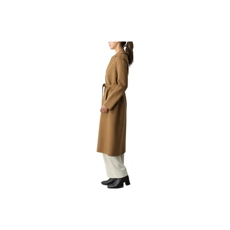 'S MAX MARA Coats Women's Brown-3