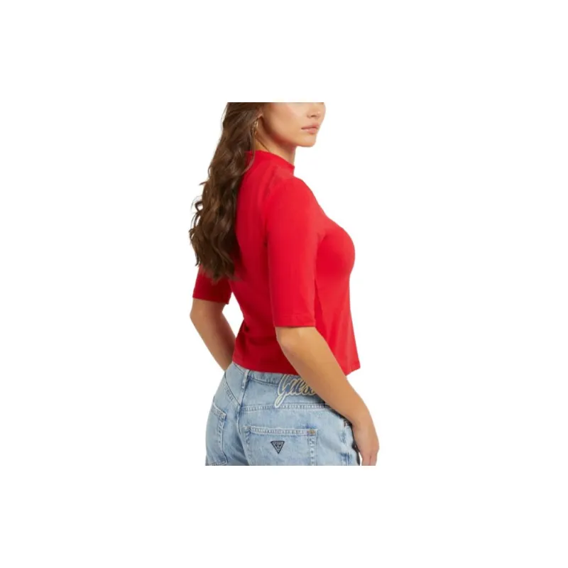 GUESS T-Shirts Women's Red-2