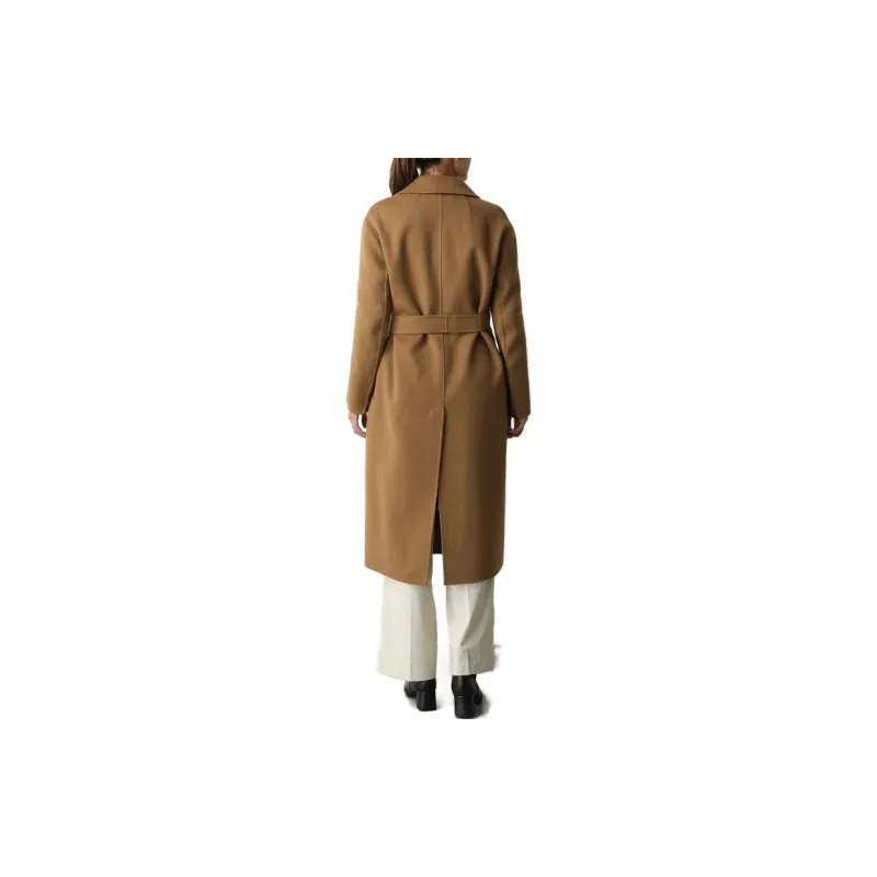 'S MAX MARA Coats Women's Brown-2