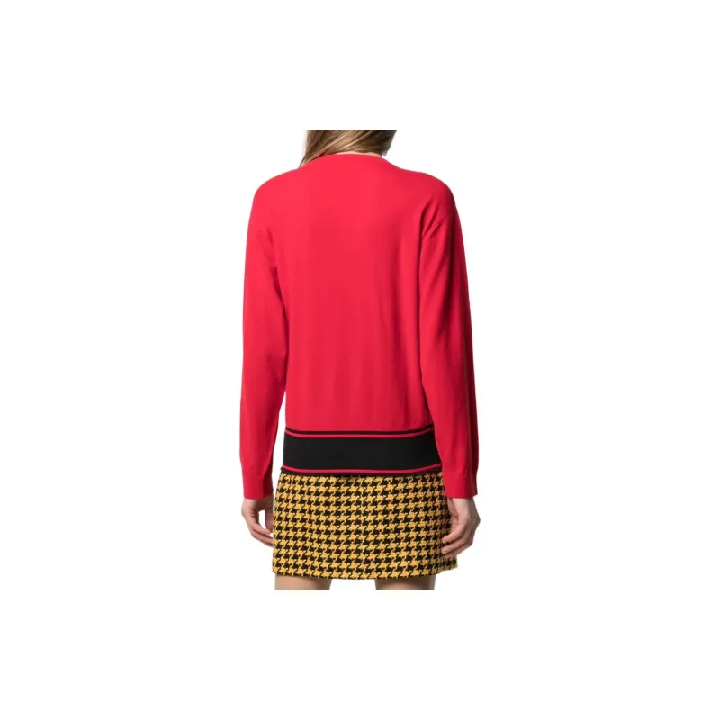 LOVE MOSCHINO FW22 Sweater Women's Red-1