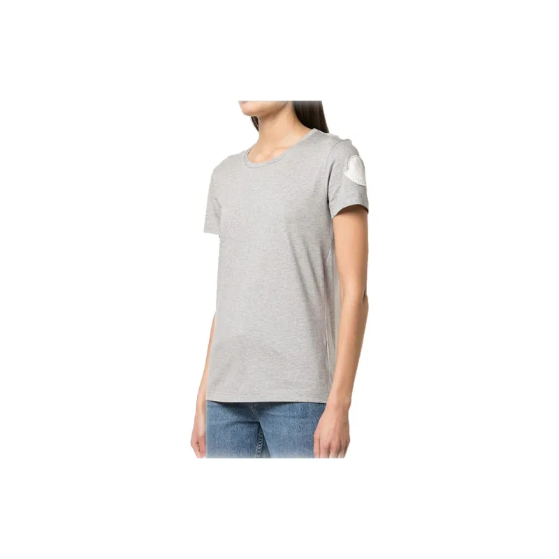 Moncler SS21 T Shirts Women's Gray-1