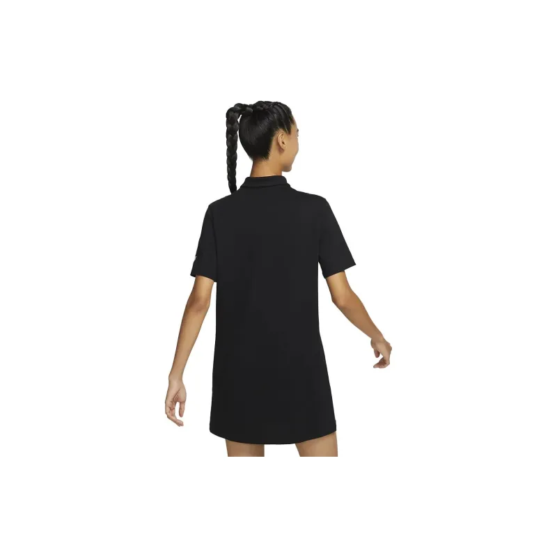 Nike Short Sleeved Dresses Women's Black-3