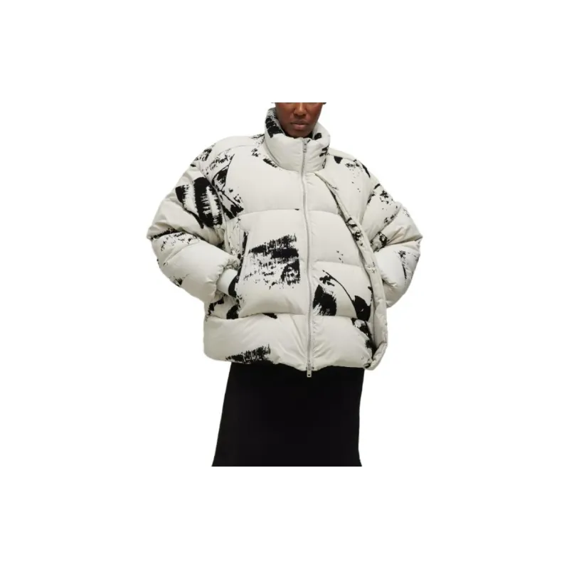 Y-3 Paint Splatter Printed Padded Jacket-1