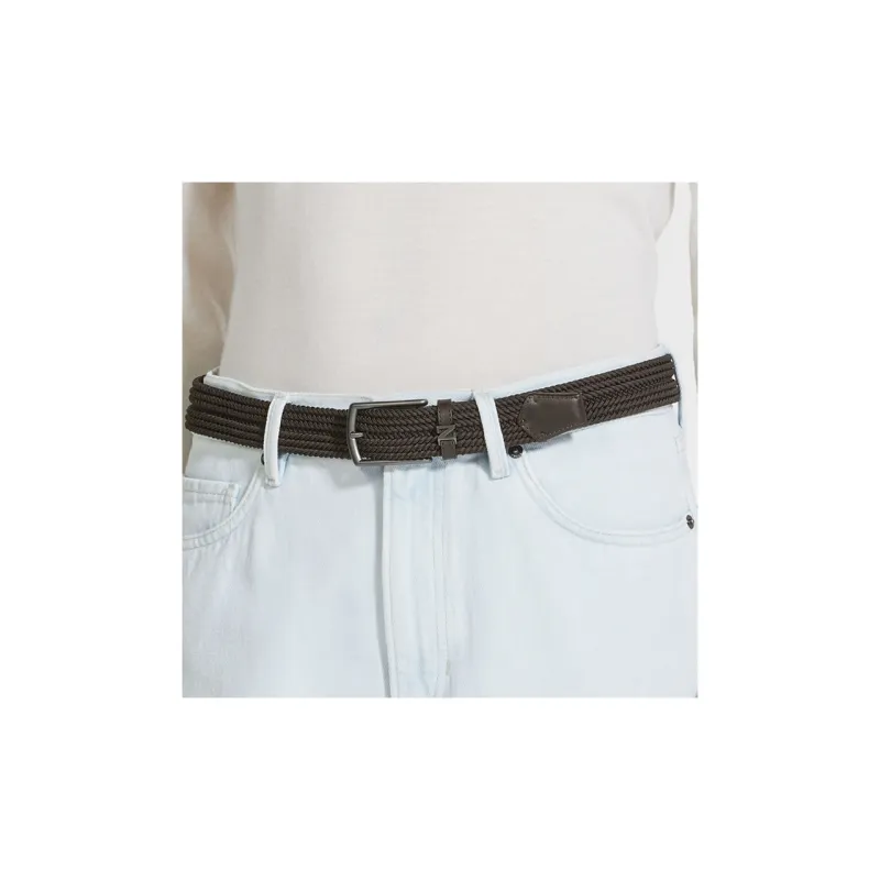 Ermenegildo Zegna Braided Buckle Belt-2