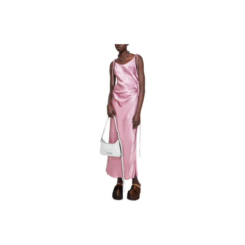 Acne Studios Crinkled Satin Dress-3