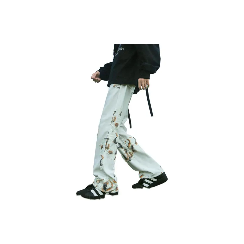 WELTER EXPERIMENT Jeans Unisex White-2