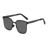 802-C1 Black Gunmetal Frame with Black Gray Lens