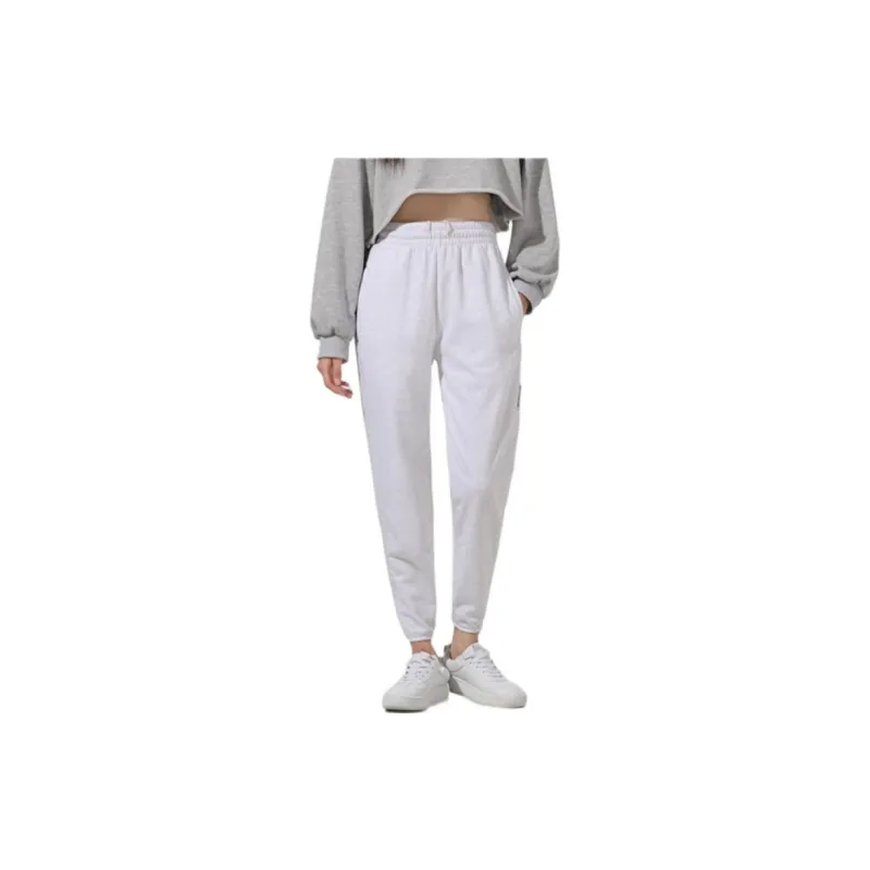 Nike Knitted Sweatpants Women's Gray White-1