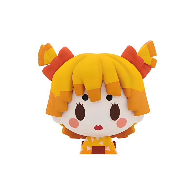 BANPRESTO Ichiban Kuji Demon Slayer  Kimetsu No Yaiba Demon Living Town E Award Zenitsu Agatsuma Chibi Figures-4