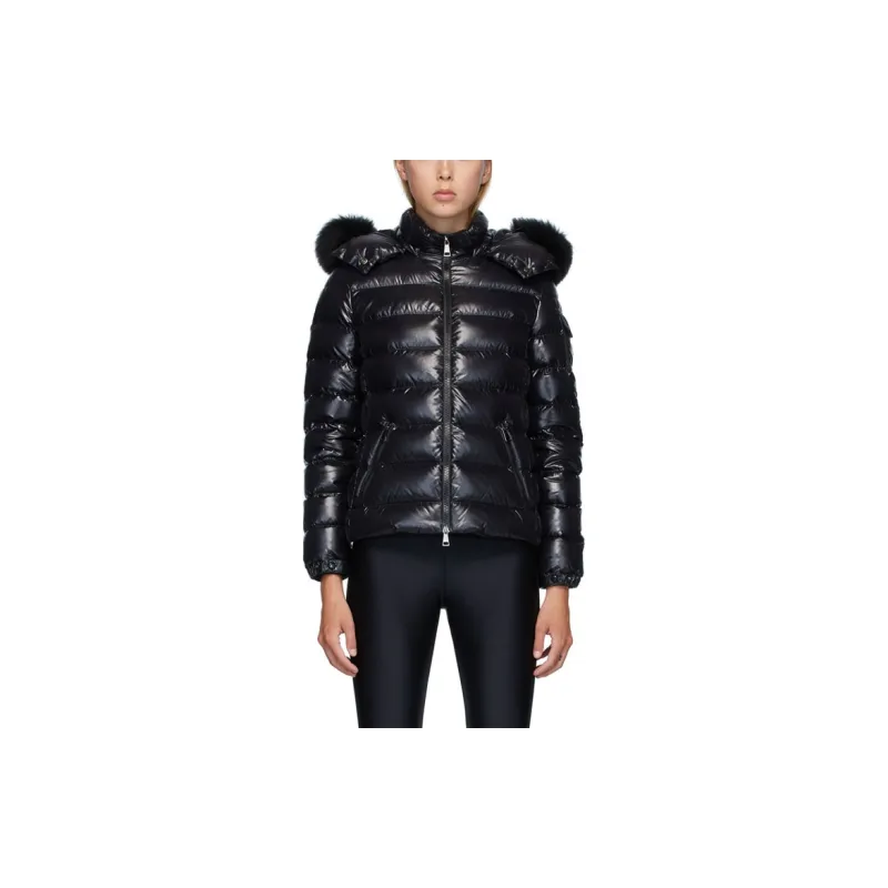 Moncler Down Jacket Winter Women's Black-1