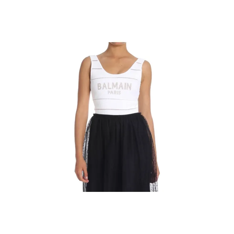BALMAIN Jumpsuits Women's White-3