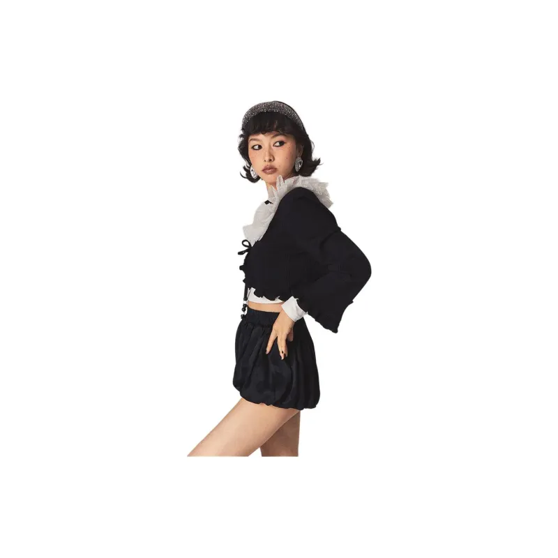 CatPunch Knitwear Women's Black-2