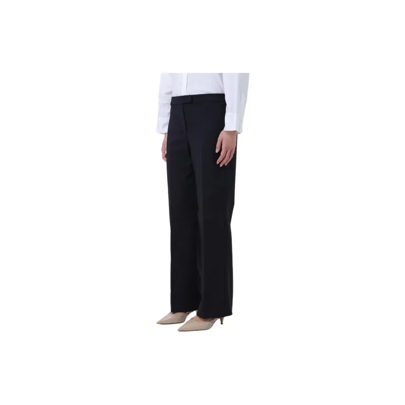 'S MAX MARA High Waist Straight Leg Pants-4