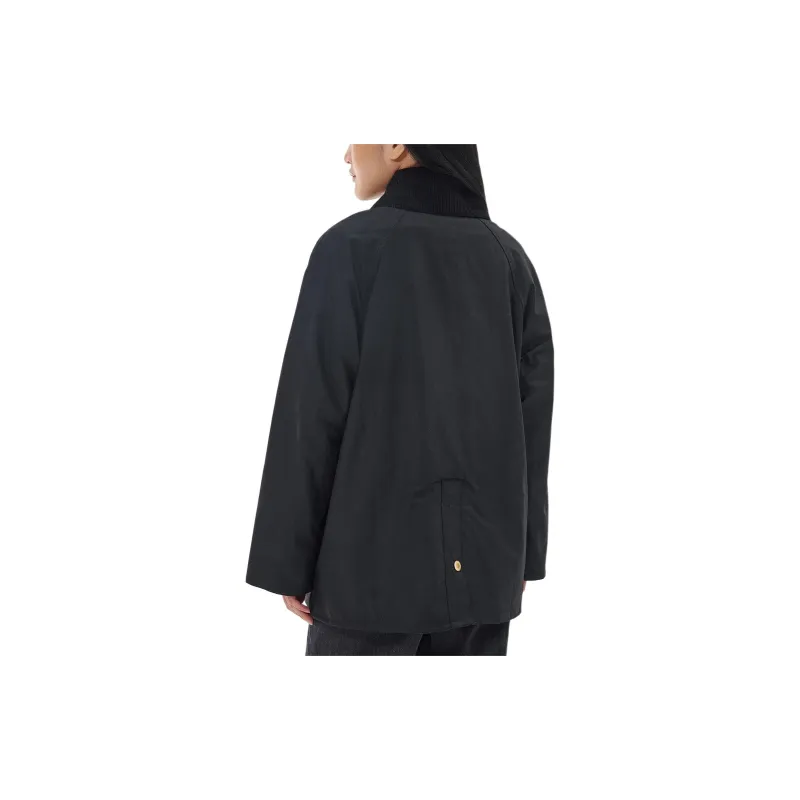 BARBOUR Gunnerside Wax Jacket Jackets Coats Women's Black-1