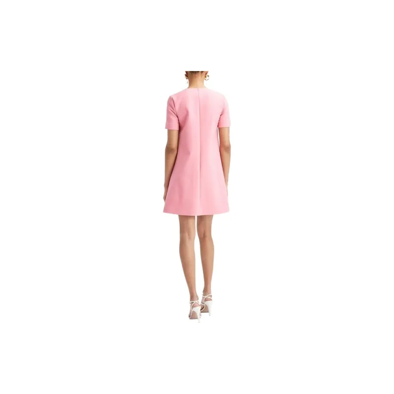 OSCAR DE LA RENTA Short-Sleeved Dresses Women's Pink-2