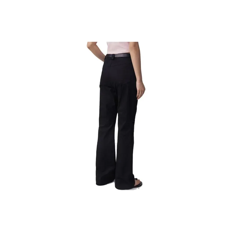Ahhhing Casual Pants Women's Black-1