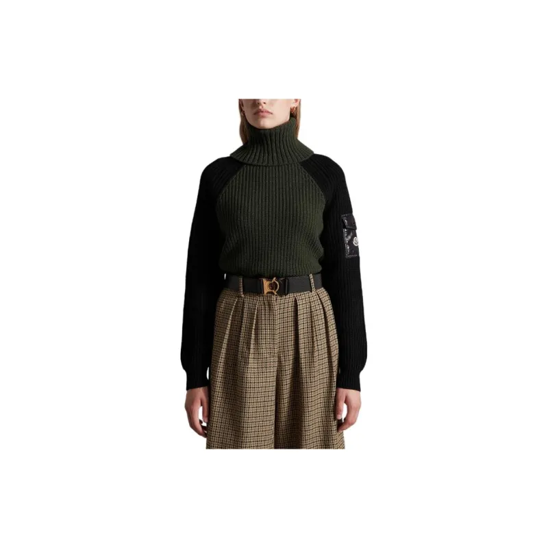 Moncler Sweater Women's Dark Green-2