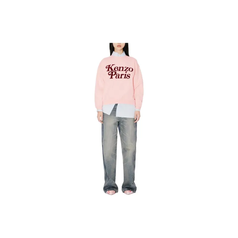 KENZO X Verdy Regular Sweatshirt 'Faded Pink'-4