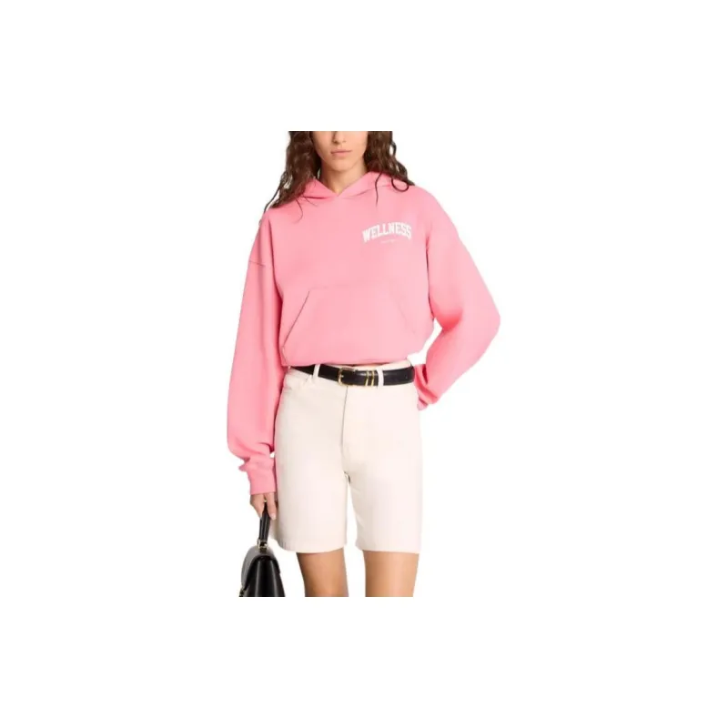 SPORTY & RICH Wellness Ivy Cropped Hoodie-2