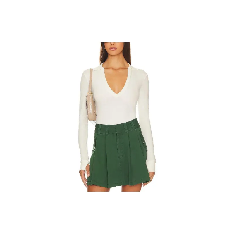 FREE PEOPLE Bodysuits Women's White-2