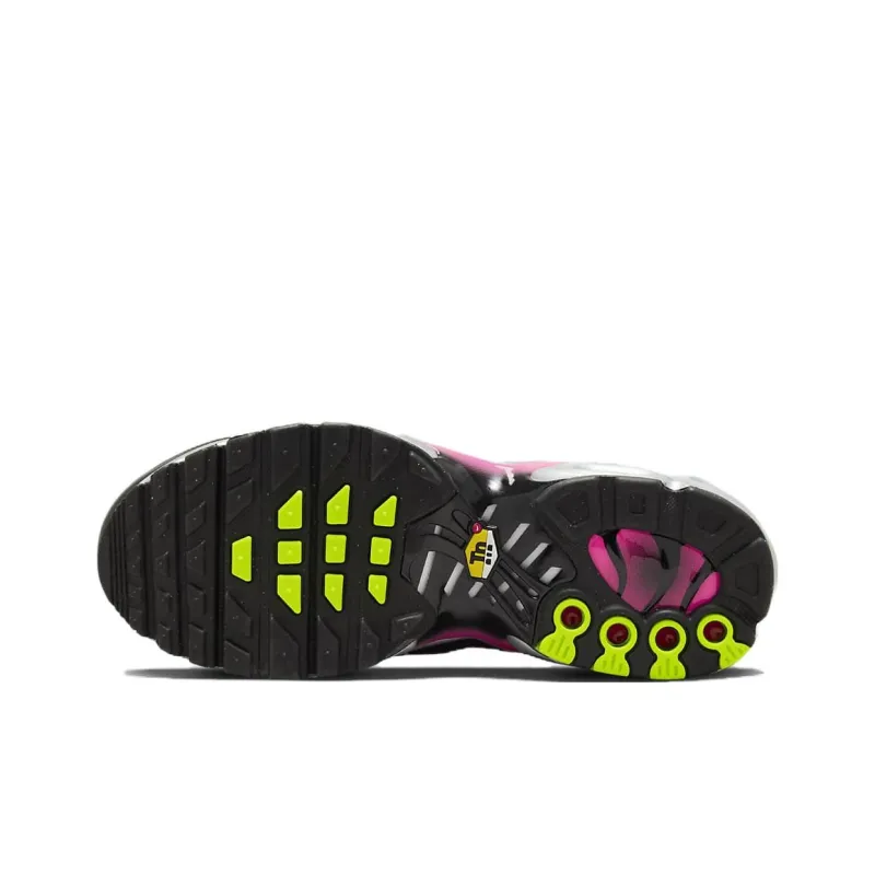 Nike Air Max Plus Shock Absorbers With Slip Resistant Features Low Top Kids Lifestyle Shoes Purple Black Teenagers-5