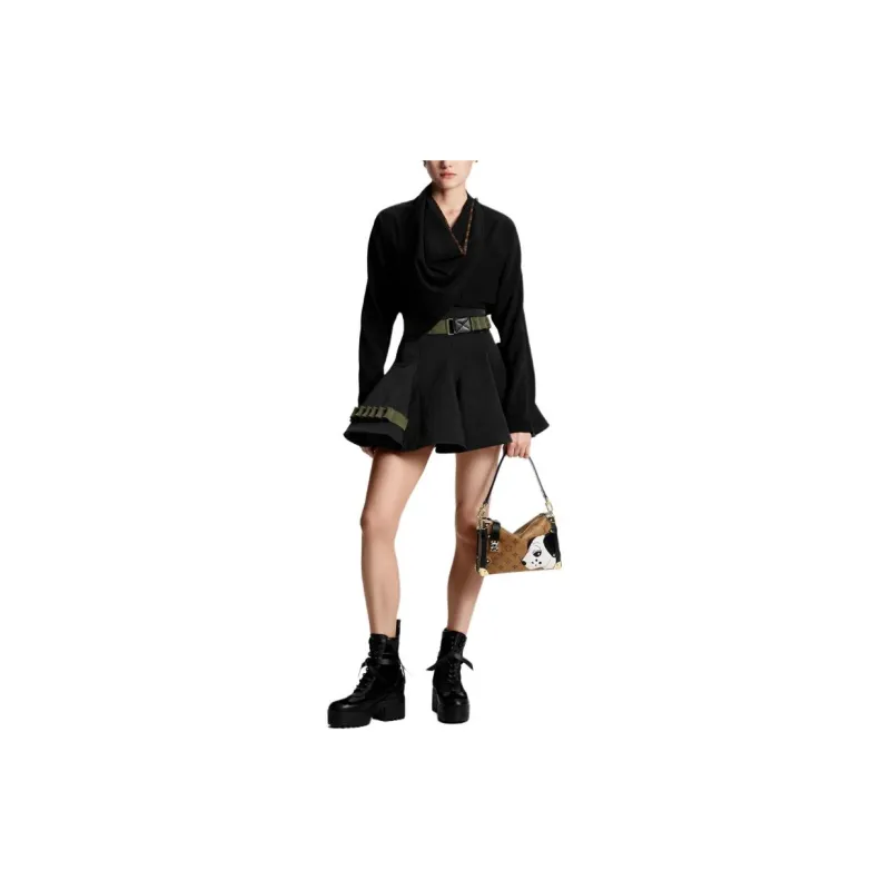 LOUIS VUITTON Silk Scarf Shirt-1