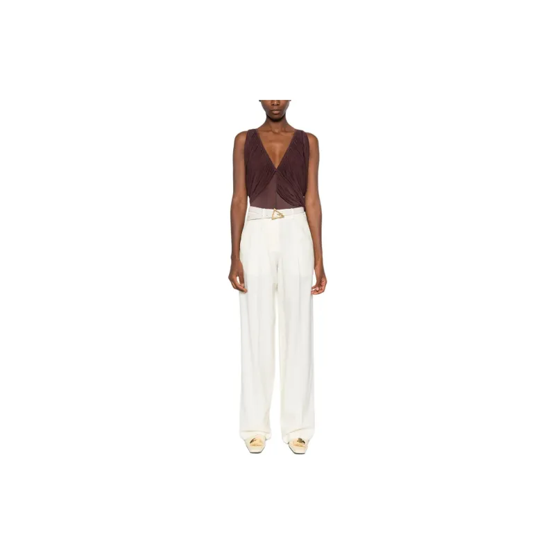 MAGDA BUTRYM SS24 Suit Trouser Women's Ivory-1