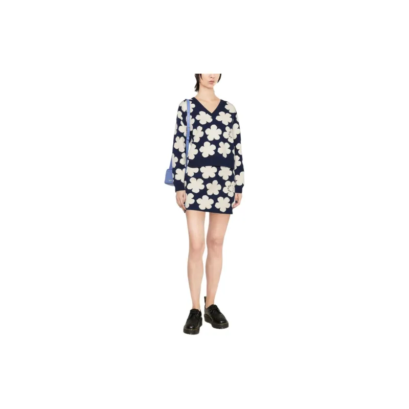 KENZO Floral-intarsia Jumper-1