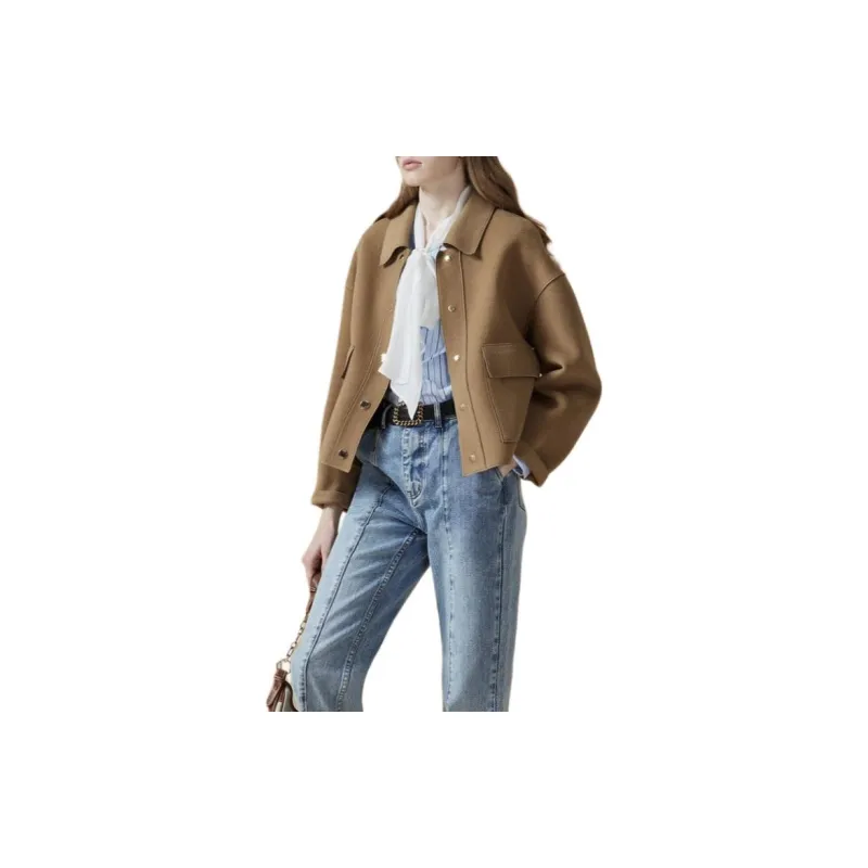 DKNY Coats Women's Camel-3