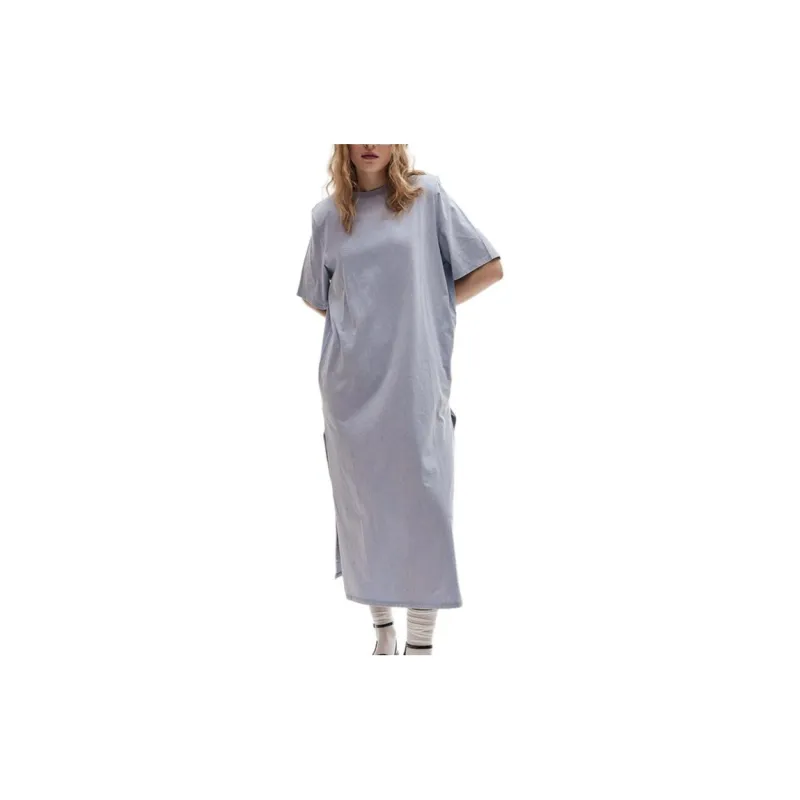H&M Short-Sleeved Dresses Women's Light Blue-3