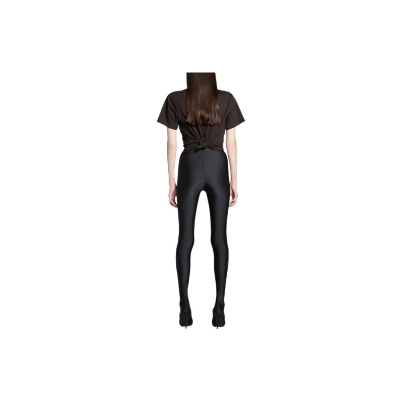Balenciaga T Shirt, Regular Fit Women's Black-3