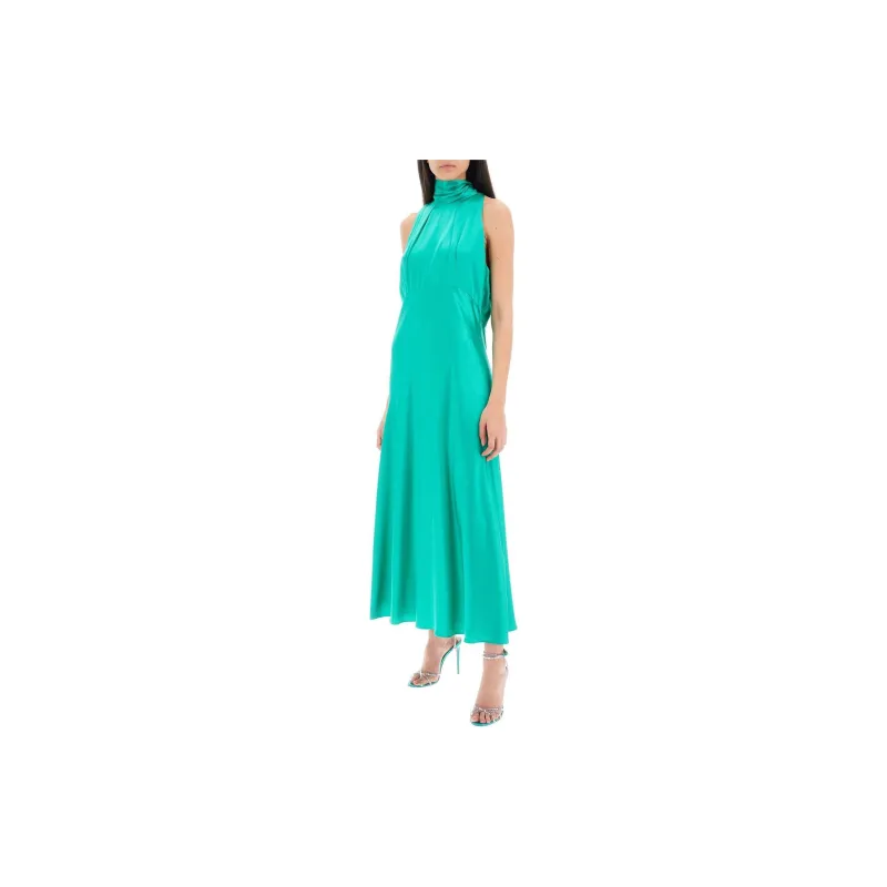 SALONI Sleeveless Dress Women's Green-1