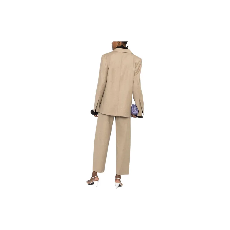 TOTEME Casual Pants Women's Camel-2