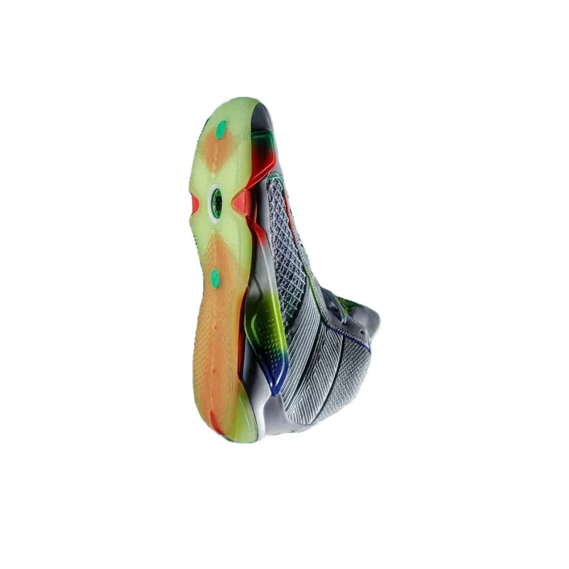 Jordan Air Jordan 38 CHBL All-Star Durable Breathable Mid-Top Basketball Shoes Men's White Green-1