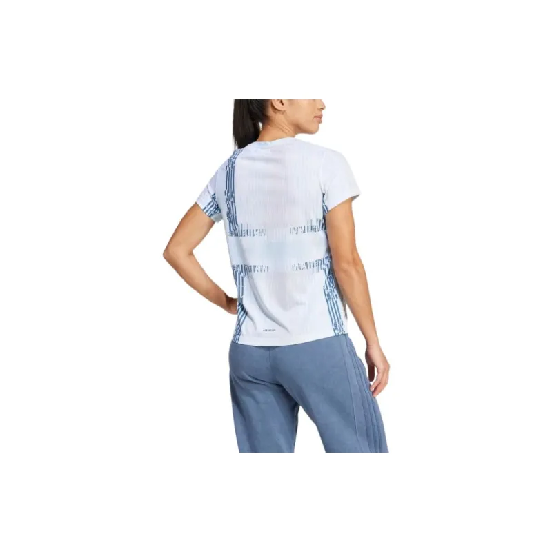 Adidas Women's Team Gb T Shirt Sky Tint-3