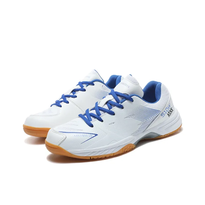 ATAY Cushioned Slip-Resistant Abrasion-Resistant Breathable Low-Top Badminton Shoes Unisex-7