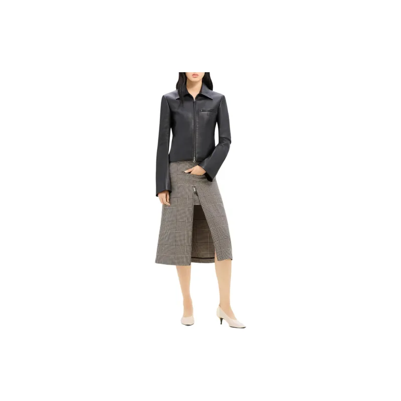 Courrèges Zip fastening Leather Jacket-1