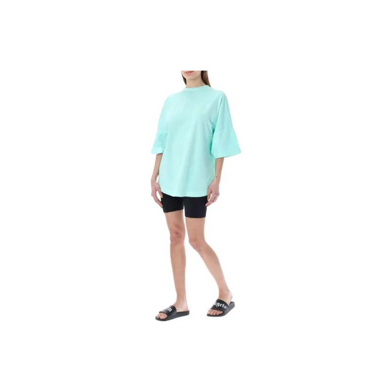 PALM ANGELS T Shirts Women's Neon Green-2