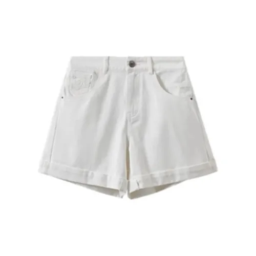 Inman Casual Shorts Women's Pearl White