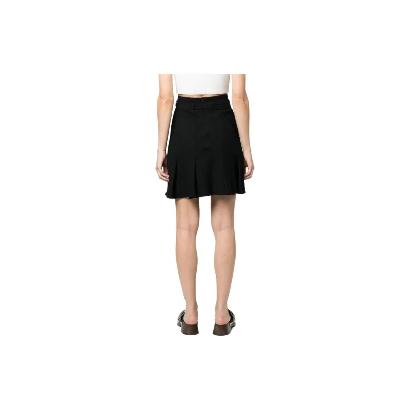 Patou Pleated A Line Skirt-3