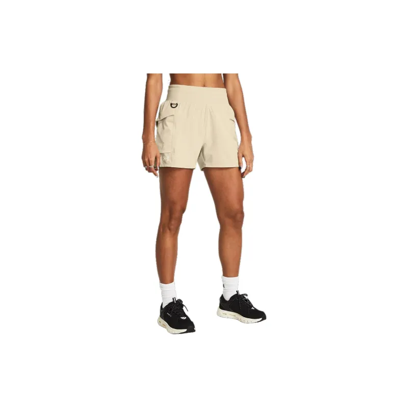 Under Armour Casual Shorts Women's Khaki Gray-3