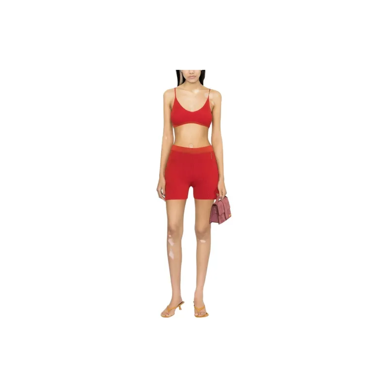 Jacquemus Le Short Pralu Knitted Shorts-1
