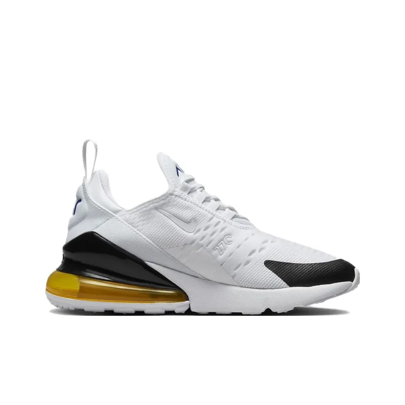 Nike Air Max 270 GS 'Multi-Swoosh - White University Gold'-1