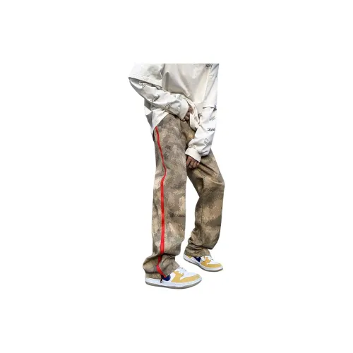 KIRHNE Casual Pants Unisex Camouflage